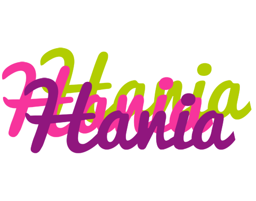 Hania flowers logo
