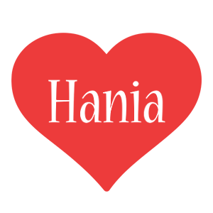Hania love logo
