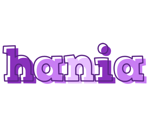 Hania sensual logo