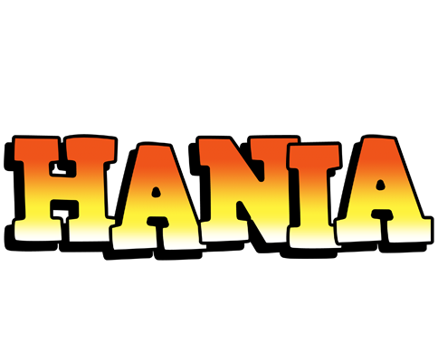 Hania sunset logo