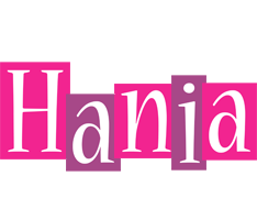 Hania whine logo