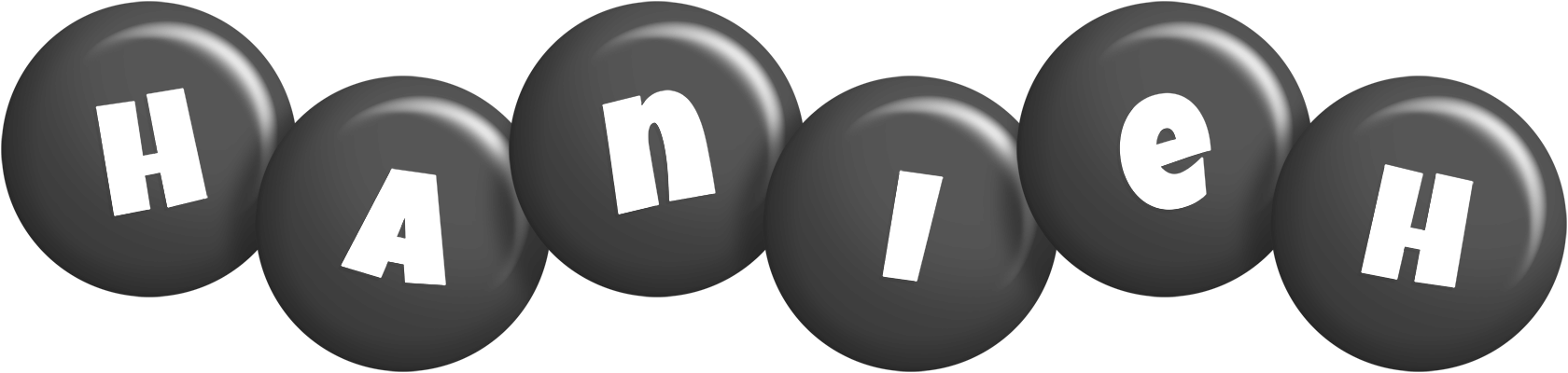 Hanieh candy-black logo