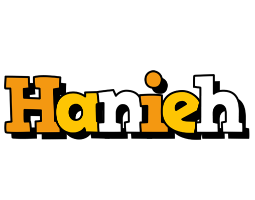Hanieh cartoon logo
