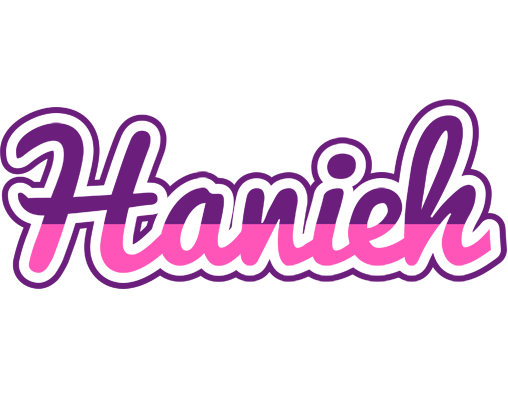 Hanieh cheerful logo
