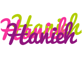 Hanieh flowers logo