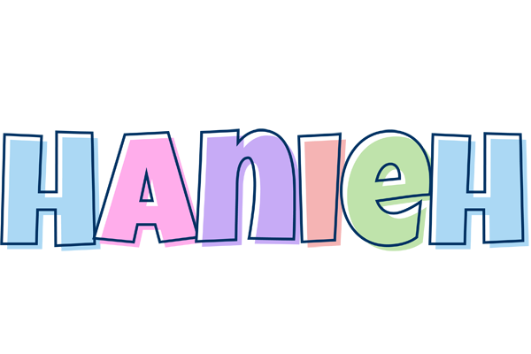 Hanieh pastel logo