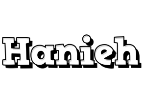 Hanieh snowing logo