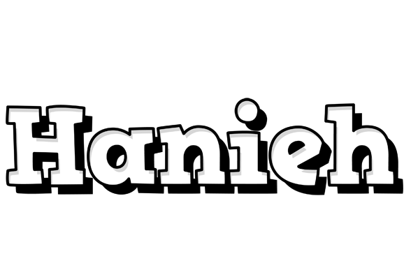 Hanieh snowing logo