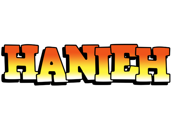 Hanieh sunset logo