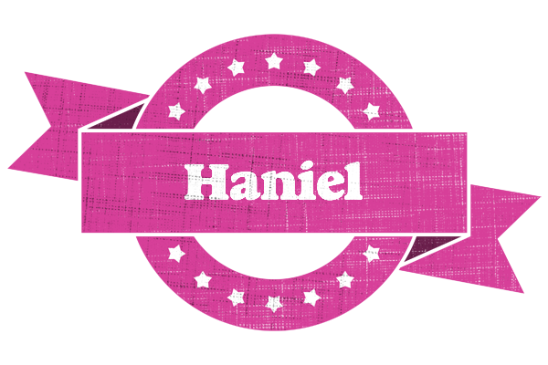 Haniel beauty logo