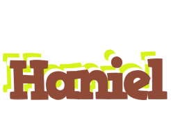 Haniel caffeebar logo