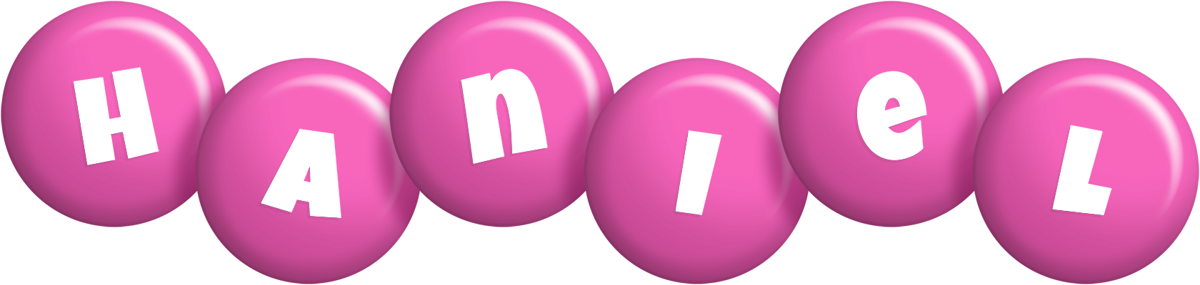 Haniel candy-pink logo
