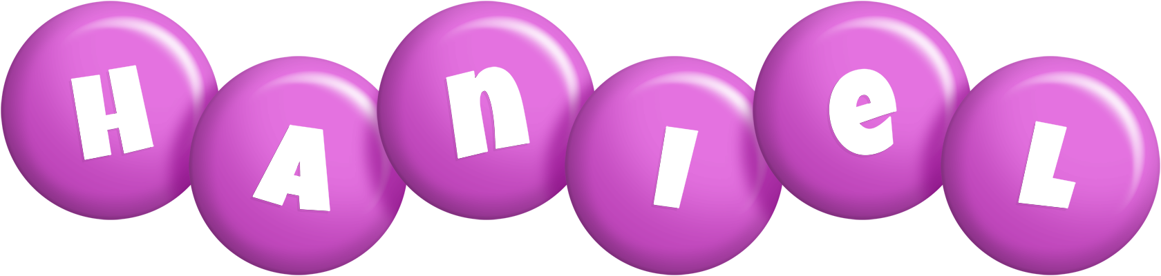Haniel candy-purple logo