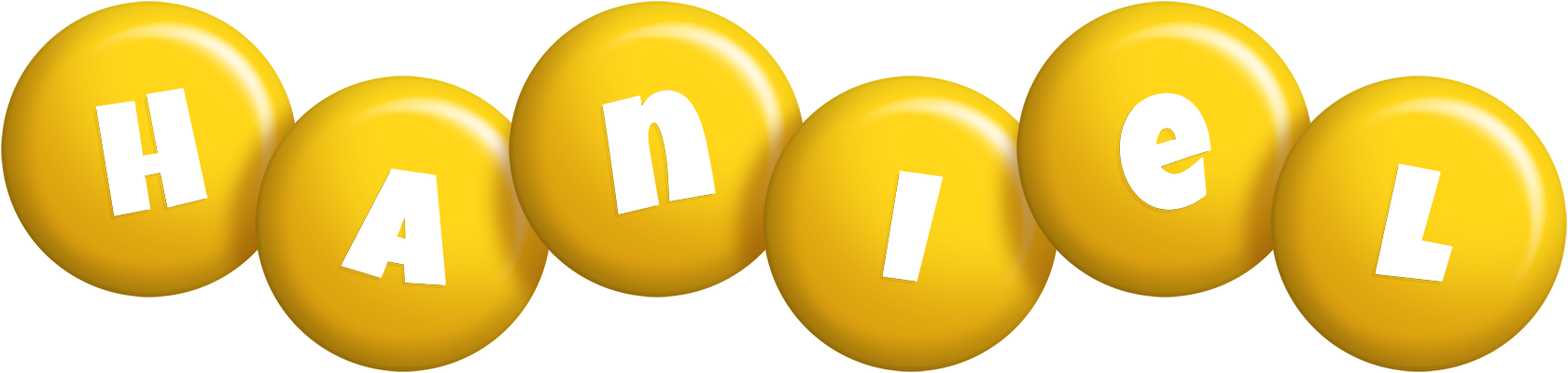 Haniel candy-yellow logo
