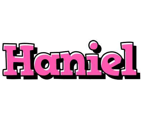 Haniel girlish logo