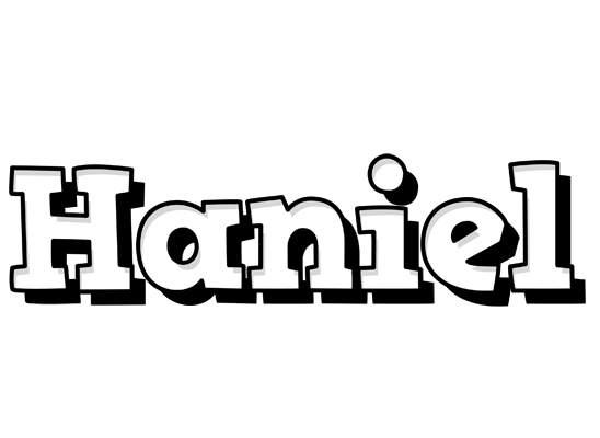 Haniel snowing logo