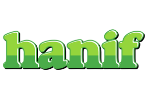 Hanif apple logo