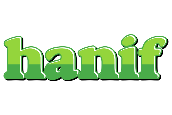 Hanif apple logo
