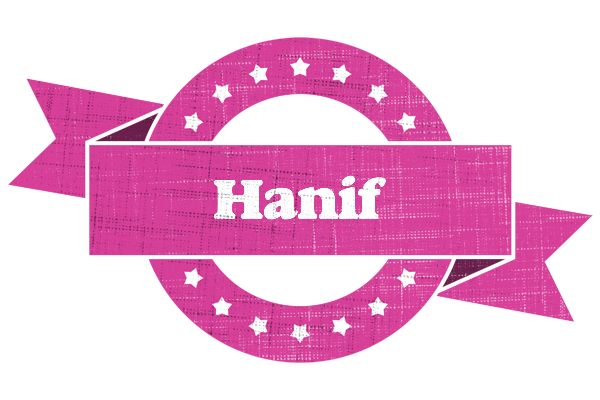 Hanif beauty logo