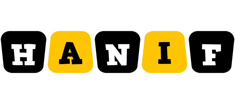 Hanif boots logo