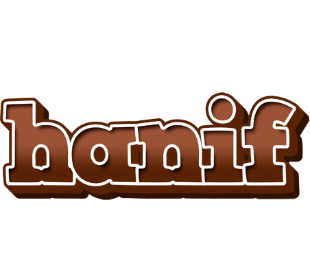 Hanif brownie logo
