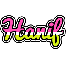 Hanif candies logo