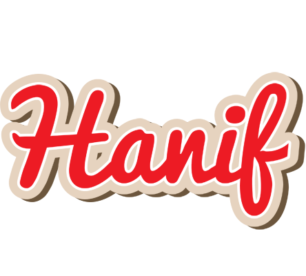 Hanif chocolate logo