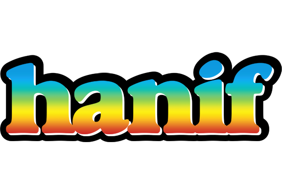 Hanif color logo