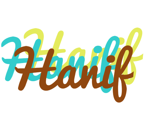 Hanif cupcake logo