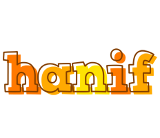 Hanif desert logo