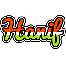 Hanif exotic logo