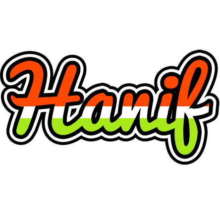 Hanif exotic logo