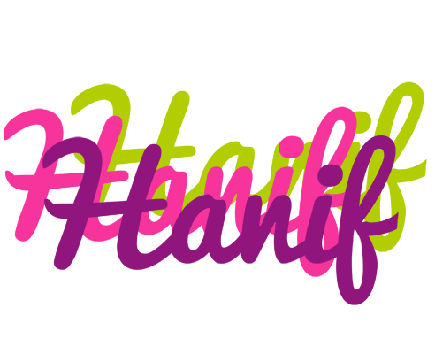 Hanif flowers logo