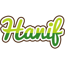 Hanif golfing logo