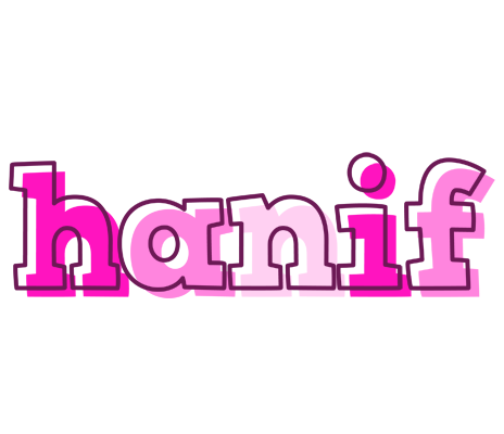 Hanif hello logo