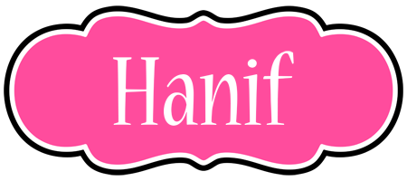 Hanif invitation logo