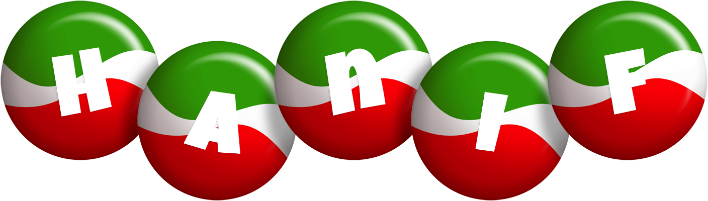 Hanif italy logo