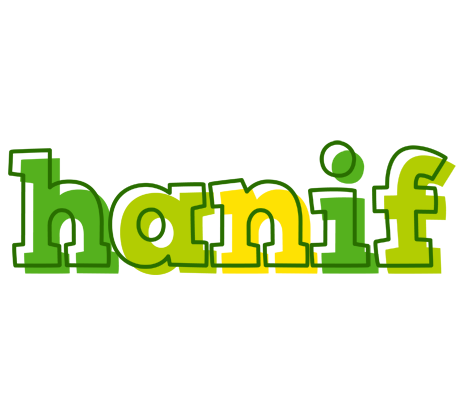 Hanif juice logo