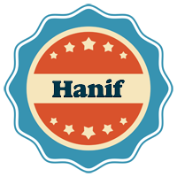 Hanif labels logo