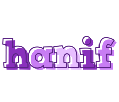 Hanif sensual logo