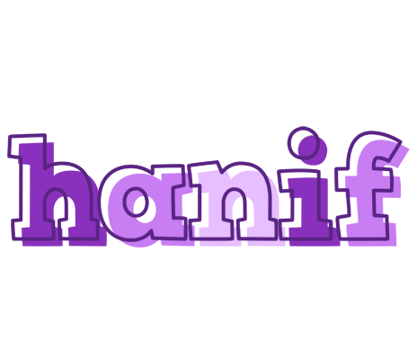 Hanif sensual logo