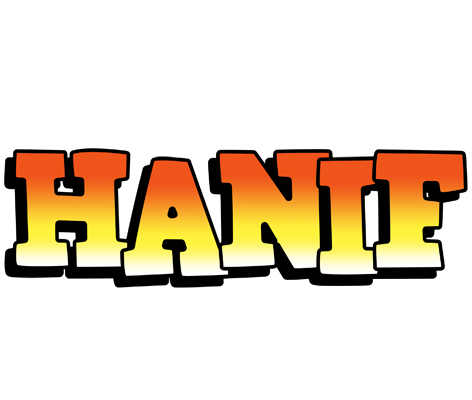 Hanif sunset logo