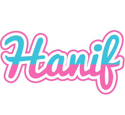 Hanif woman logo