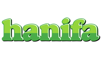 Hanifa apple logo