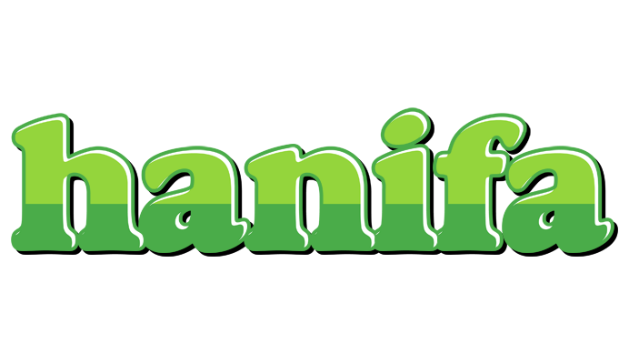 Hanifa apple logo