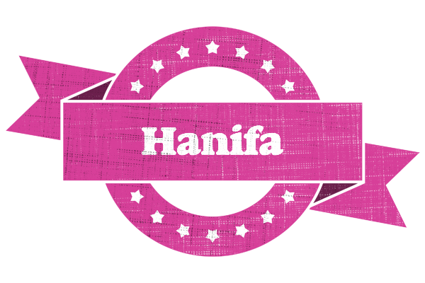 Hanifa beauty logo