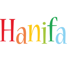 Hanifa birthday logo