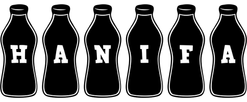 Hanifa bottle logo