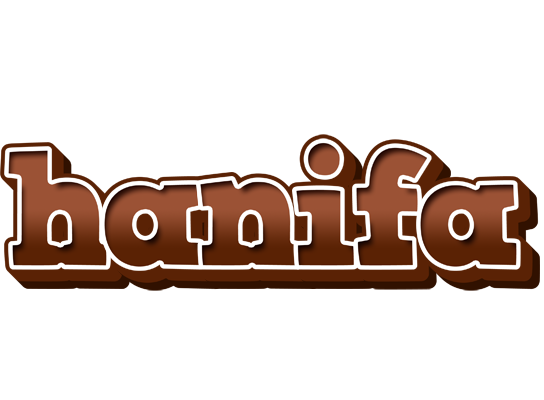 Hanifa brownie logo