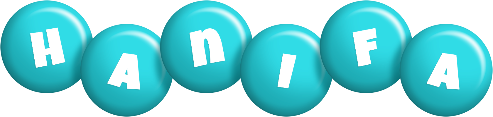 Hanifa candy-azur logo